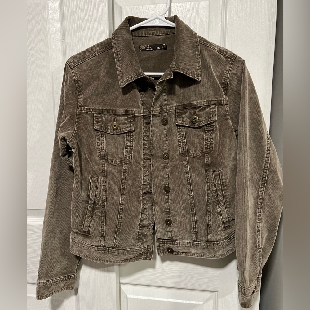 Prana Corduroy Jacket (Taupe)